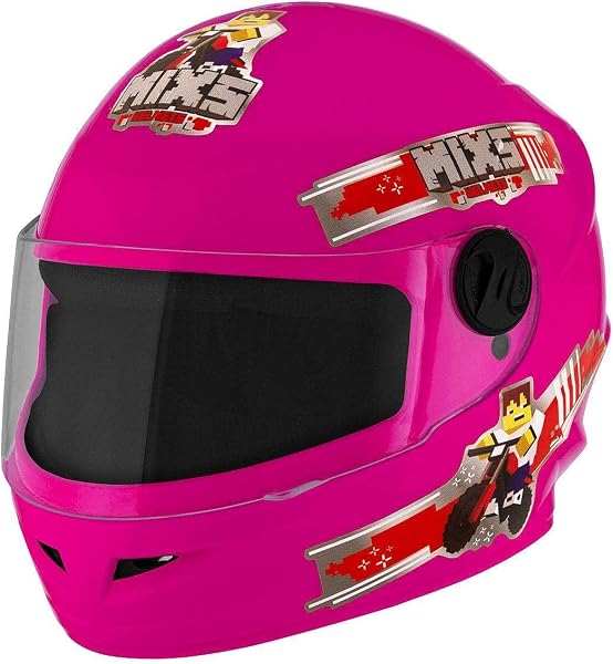Capacete Infantil Mixs Start Blocks Rosa