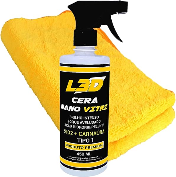 Cera Automotiva Cristalizadora Premium L3D
