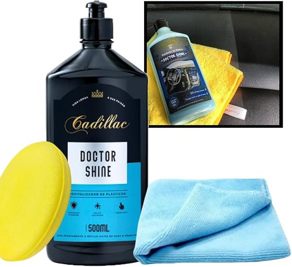 Revitalizador Cadillac Doctor Shine com Aplicador